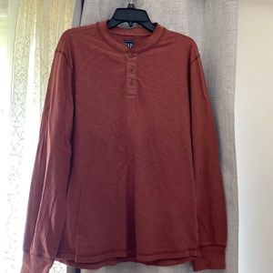 New mens large Gap long sleeve shirt